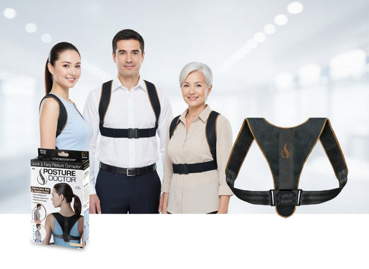 Corrector de Postura Ergonómico Lumara™ – Alivio de Espalda y Alineación Instantánea