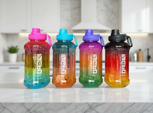 Botella de Agua 900 ml Reutilizable de Gran Capacidad