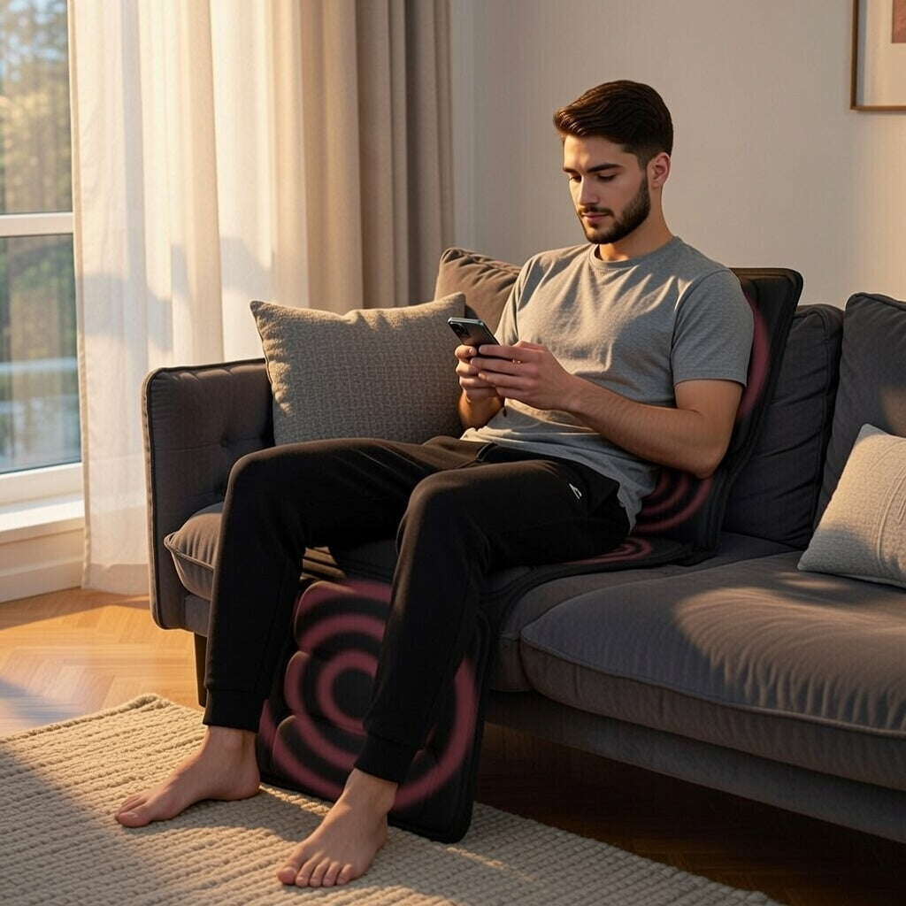 Colchón de Masaje por Vibración – Relajación Integral para Todo el Cuerpo