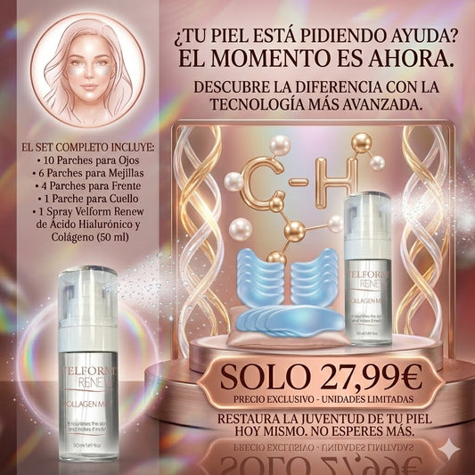 Tratamiento Facial Antiaging con Colágeno y Ácido Hialurónico