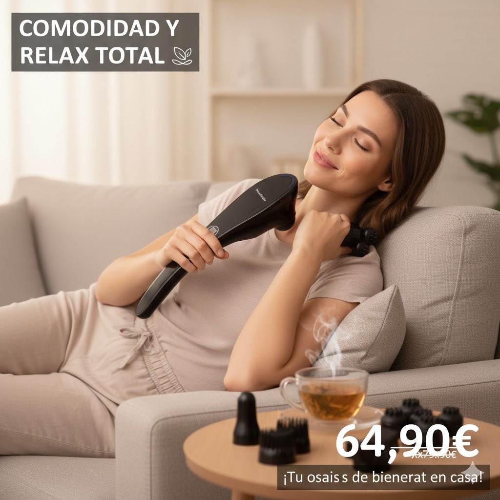 Masajeador de Mano Recargable Masfin InnovaGoods